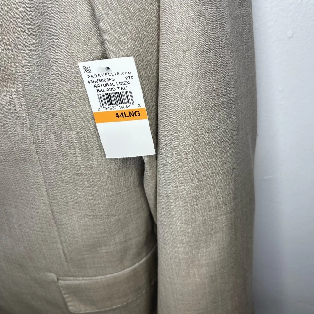 New Perry Ellis Tan Blazer (Men) - Picture 2 of 4